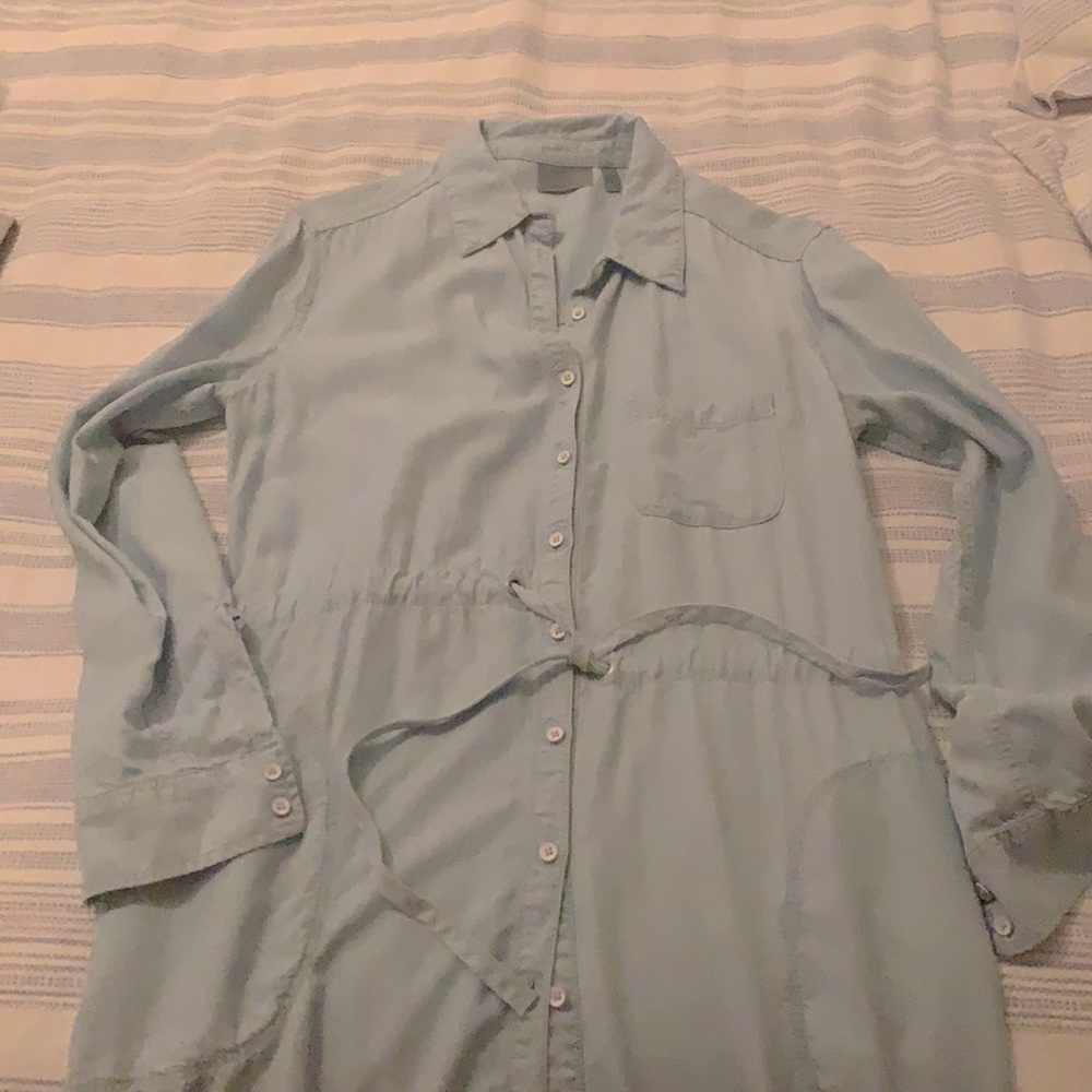 Athleta Button Down Dress